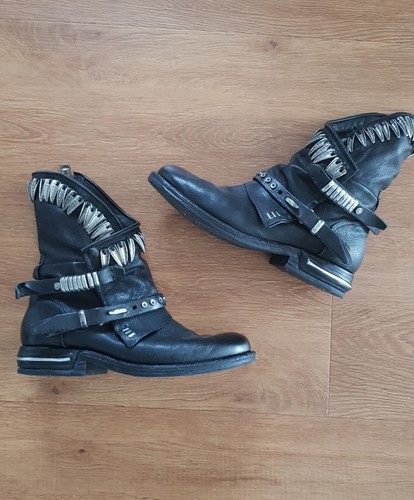 Biker boots leder - boots, 39