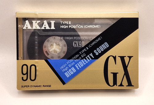 Akai leere audiokassette - akai, gx