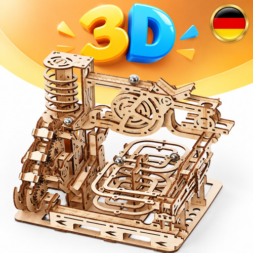 Holz puzzle diy - 3d, montage