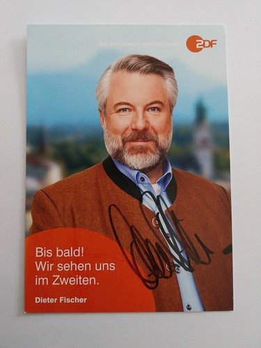 Dieter fischer autogramm - fischer,