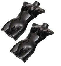 2x Halbschale mit Haken