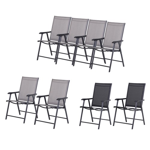 Klappstuhl mit armlehne 2er - mit,