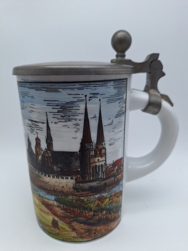 Bierkrug zinndeckel berlin - -,