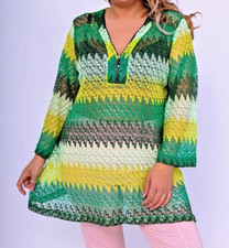 2W Tunika Bluse Kleid Top