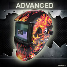 Automatik Profi Schweißhelm + Solarzellen Schweißmaske Schweißschirm Schutzhelm