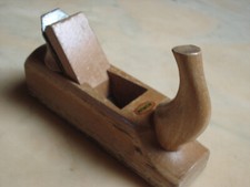 stabiler BONUM Schlichthobel, 45 mm Einfacheisen ,Holzhobel, ca.1960 vintage top