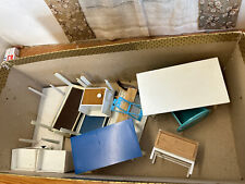 (RB)5025-3599, Konvolut Plastik Puppenhaus Möbel Spielzeug, Deko