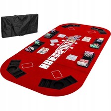 Poker Tischplatte Rot 160x80cm