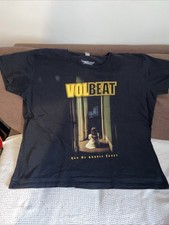 Volbeat T-Shirt Größe 3XL Schwarz Band Logo, Tour Shirt