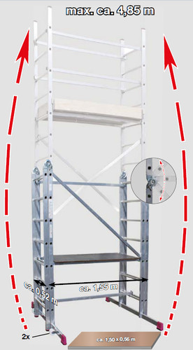 Krause 916273 corda alu gelenk - krause,