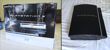 Sony PlayStation 3 PS3 CECHA01 Backwards Compatible Fat 60GB Console +Box TESTED