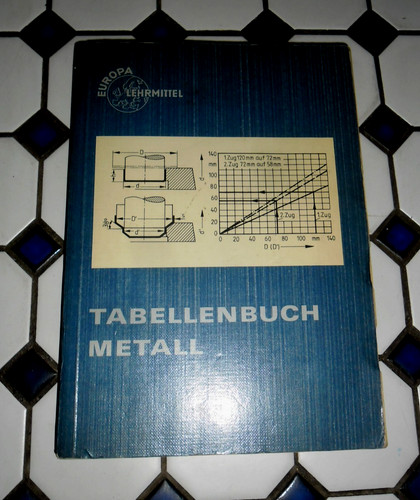 Tabellenbuch metall mit - tabellenbuch,