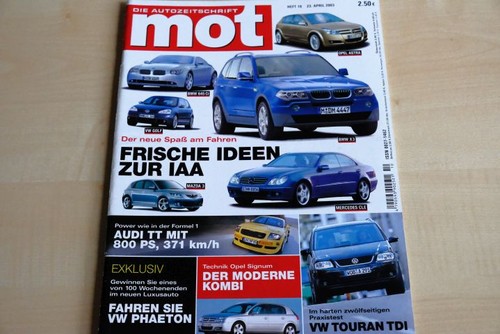 Mot 2003 honda - mot,