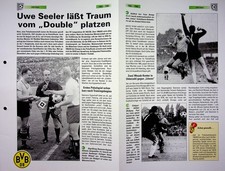 Borussia Dortmund Historie im DFB Pokal 1962-2001 BVB Hochglanzseiten