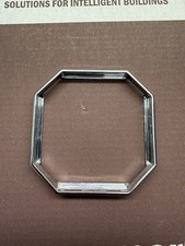 Merten Octocolor Farbring chrome 399939 Chrome Ring für Steckdosen + Licht