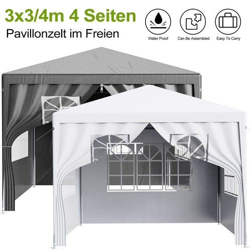 Loefme pavillon 3x3m 3x4m mit - pavillon,