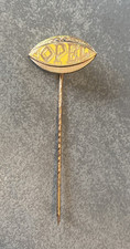 Opel Auge Anstecknadel bronzefarbig Emaille evt. Muster 18x10mm Abzeichen