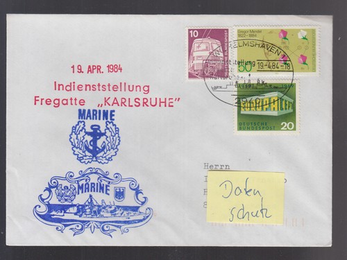 Brd schiffspost brief - brd,