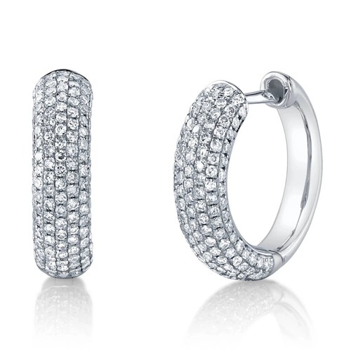 Pavé brillanthuggie ohrringe - pavé,