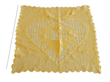 Tischdecke Gehäkelt Häkeldecke  40 x 45 Neu