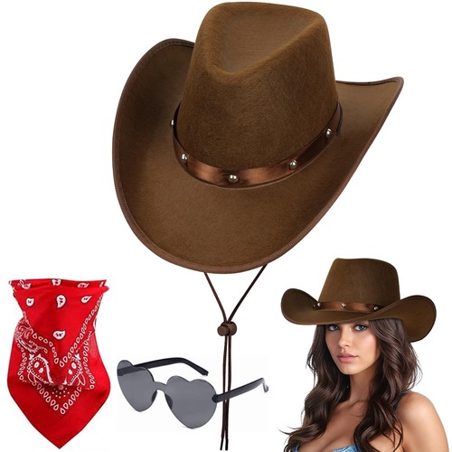 Aomig cowboyhut damen - cowboyhut, herren