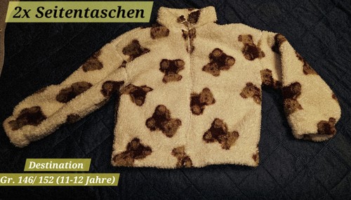 Teddyjacke 146 152 v d - gr.,
