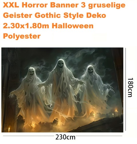 Xxl horror banner gruselige - xxl,