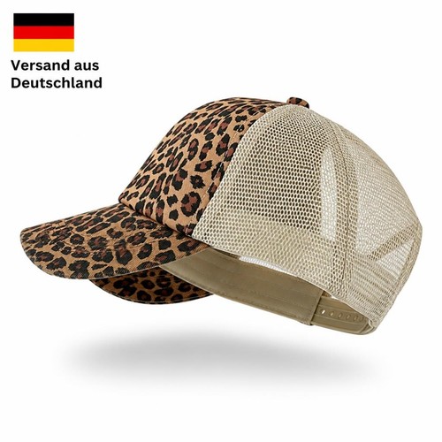 Leopard baseballkappe damen - leopard,