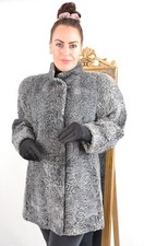 A5116 SWAKARA PERISANER JACKE PELZ MANTEL PELZJACKE - PERSIAN LAMB FUR JACKET