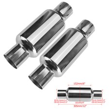 2X 2.5 Zoll Einlass Universal