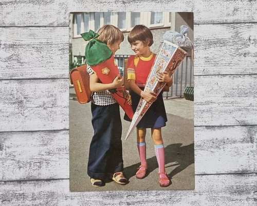 Schulanfang grußkarte kinder - schulanfang,