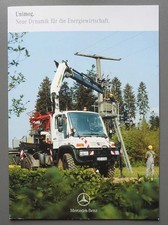 Prospekt Unimog U 300 / U 400 /U 500 und U 3000-5000 von 2004