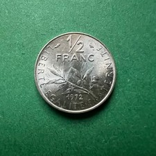 1/2 Franc 1972 Frankreich