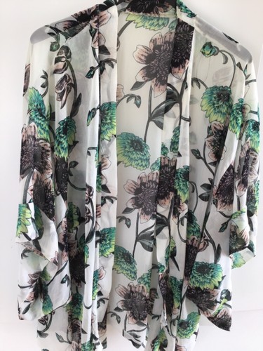 Kimono bluse weiss - kimono,