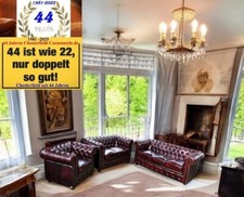 Chesterfield Echtleder Garnitur 3+2+1 oder 3+1+1 Farbe Wählbar