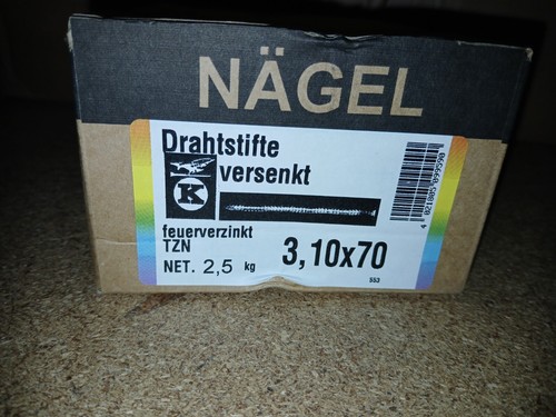 Drahtstifte verzinkt nägel - verzinkt,