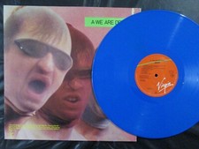DEVO Are We Not Men? We Are Devo / Blue Vinyl LP UK 1978 VIRGIN V 2106