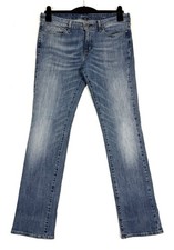 Levi's Slight Curve Jeans modern Rise Straight Damen W32 L32 Blau Hose Strauss