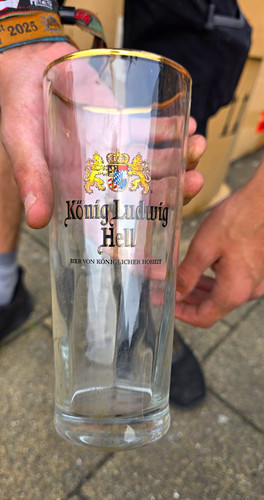 König ludwig bierglas - könig,