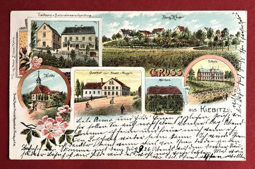 Litho kiebitz 1904 - ak,