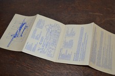 Anleitung Flugzeug-Modellbaukasten Turbolet L 410 DDR