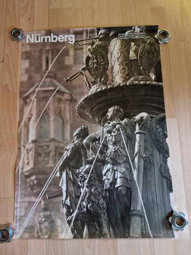 Nürnberg plakat tugendbrunnen - nürnberg,