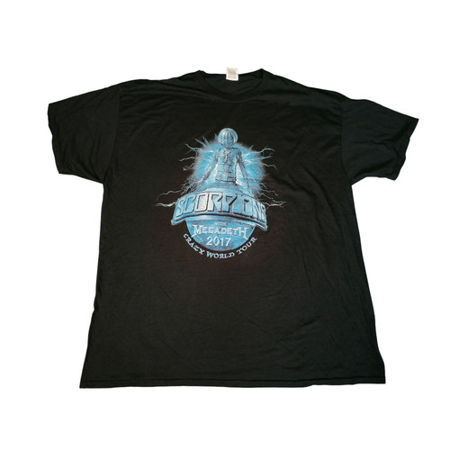 Scorpions megadeth shirt - megadeth, 2xl