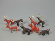 STECKTIERE: Tiere des Waldes D 1986 - Komplettsatz + 3 Varianten