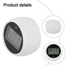 Digitale Zeitschaltuhr batteriebetrieben Thermometer Nachteinsatz Echtzeitüberw