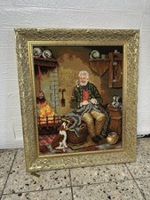 Gobelin Stick Bild mit Alten