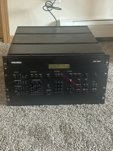 Kurzweil 250 rmx read - kurzweil,