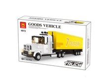 Wange 4972 Container LKW Baustein Set mit 333 Teile  Neu in OVP verpackt