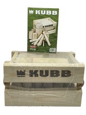 TACTIC - Kubb in Wodden Box (56388) (XXL Outdoor-Spiel aus Finnland)