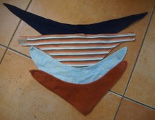 4 Dreieckstücher Halstücher Kindermode Accessiore unisex Junge Mädchen blau 